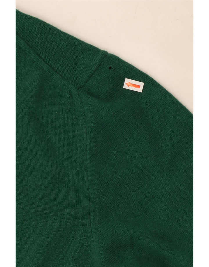 Gant Maglione da uomo con scollo a V XL in lana verde