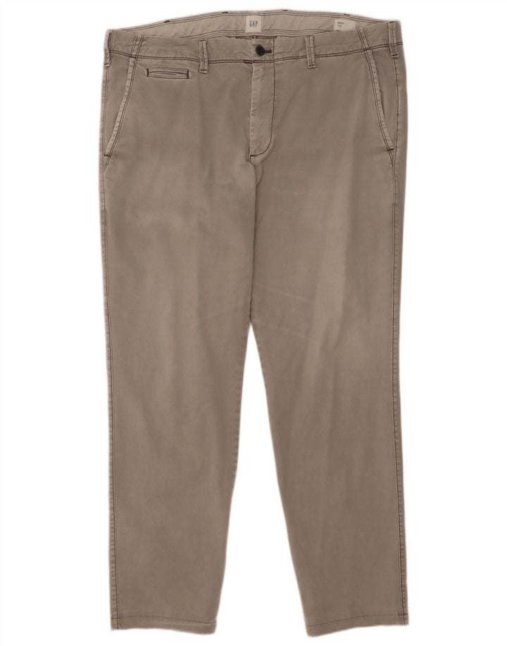 Pantaloni chino slim da uomo Gap W38 L32 cotone grigio