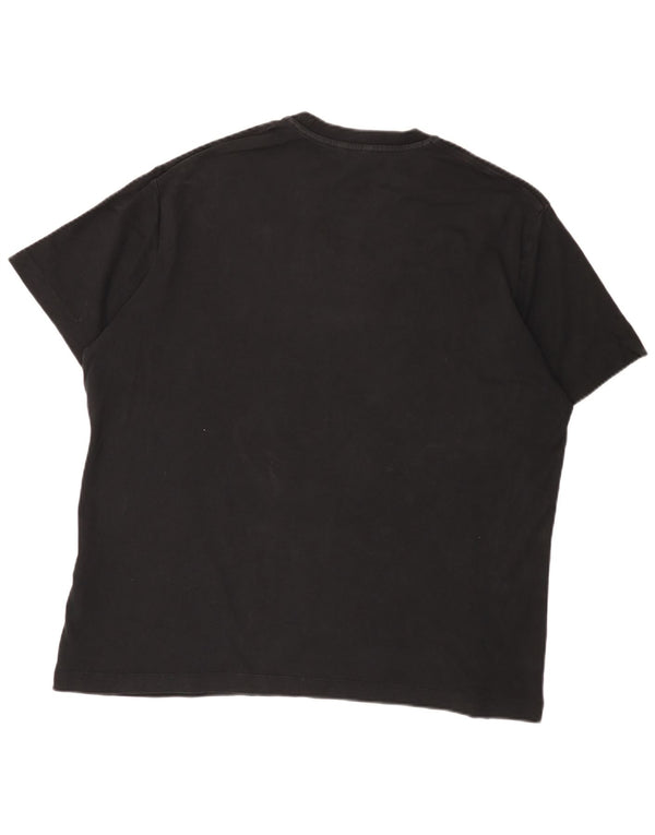 T-shirt da uomo Massimo Dutti Top 2XL cotone nero