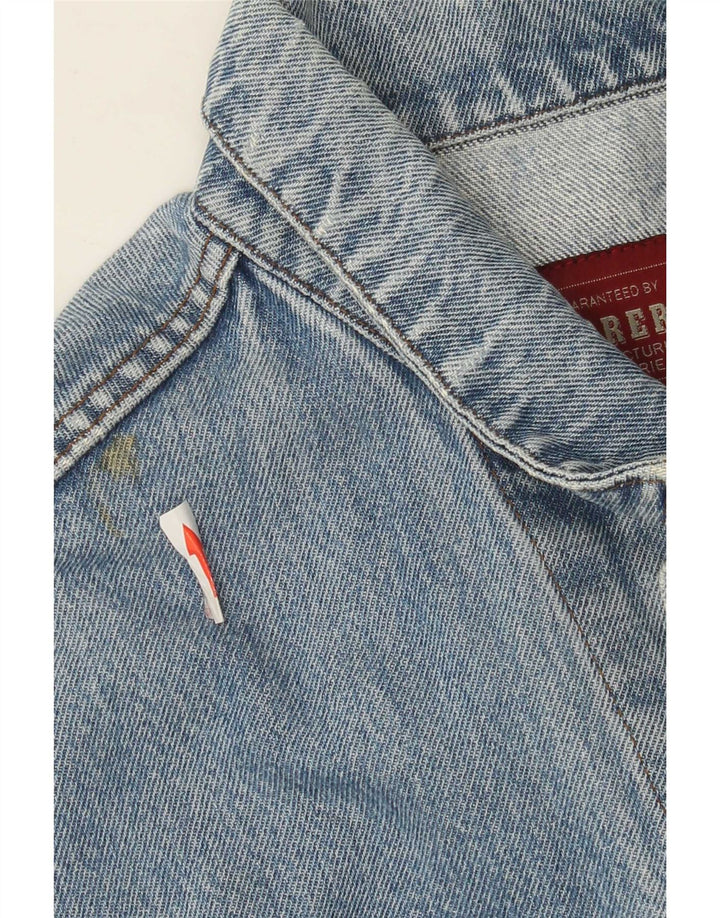 Giacca di jeans da uomo Carrera UK 40 grande cotone blu