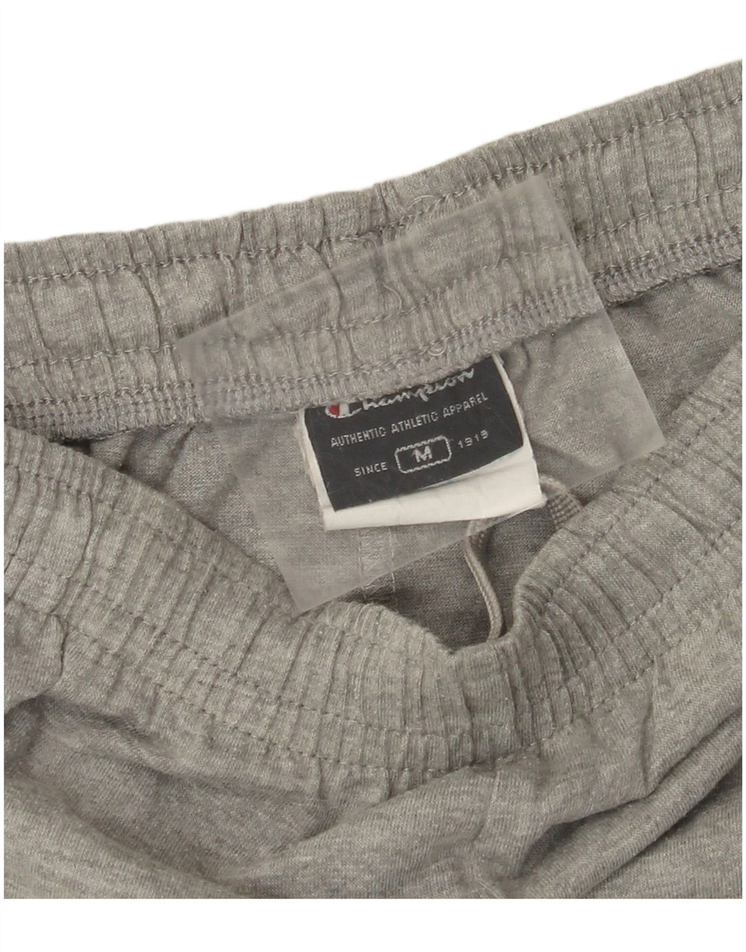 Pantaloncini sportivi da uomo CHAMPION in cotone color block grigio medio