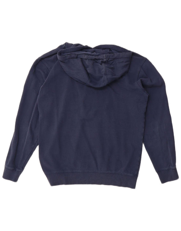 Felpa con cappuccio grafica da uomo Vans Small in cotone blu navy