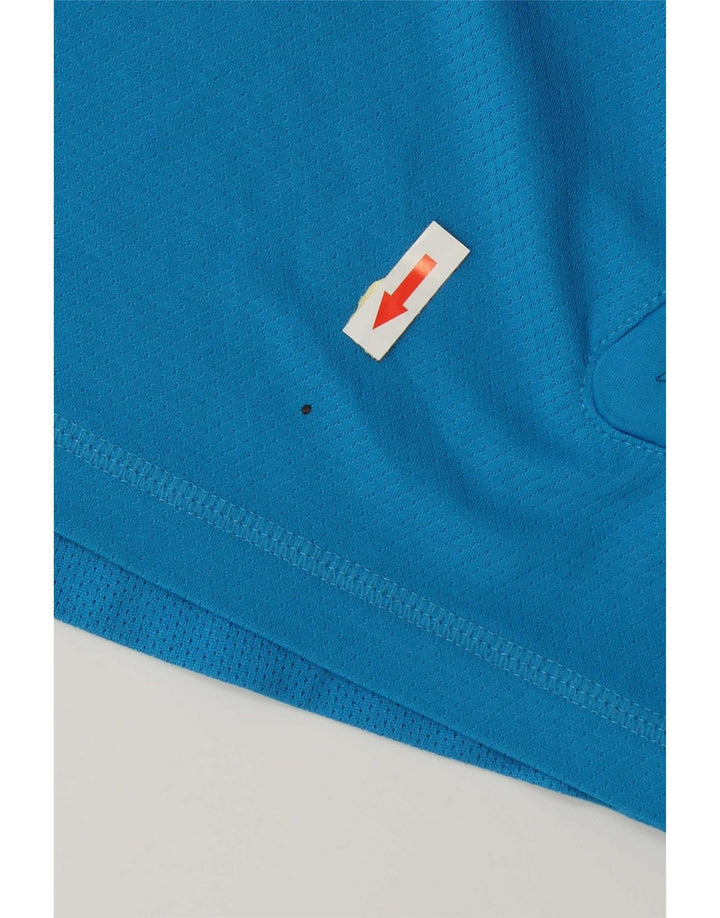 T-shirt da uomo Adidas Top Small blu in poliestere