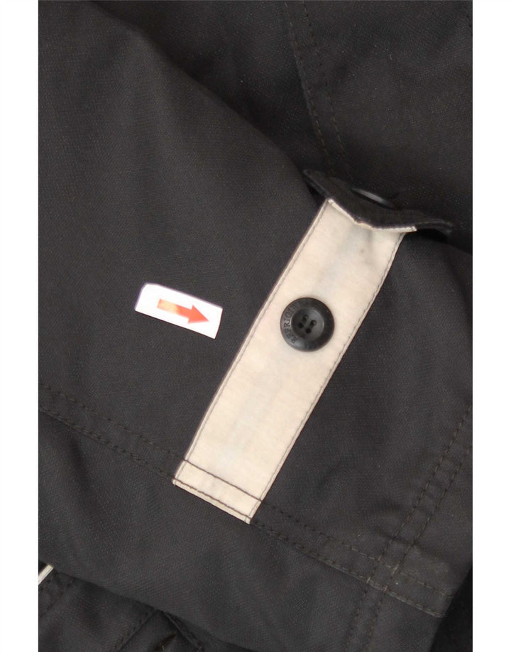 Giacca Parka da uomo Refrigiwear UK 38 medio nero poliestere