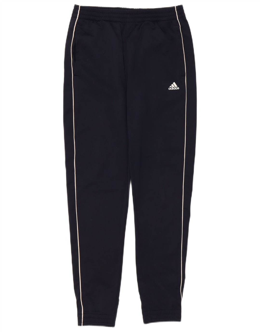 Pantaloni da tuta da ragazzo Adidas Joggers 13-14 anni in poliestere blu navy