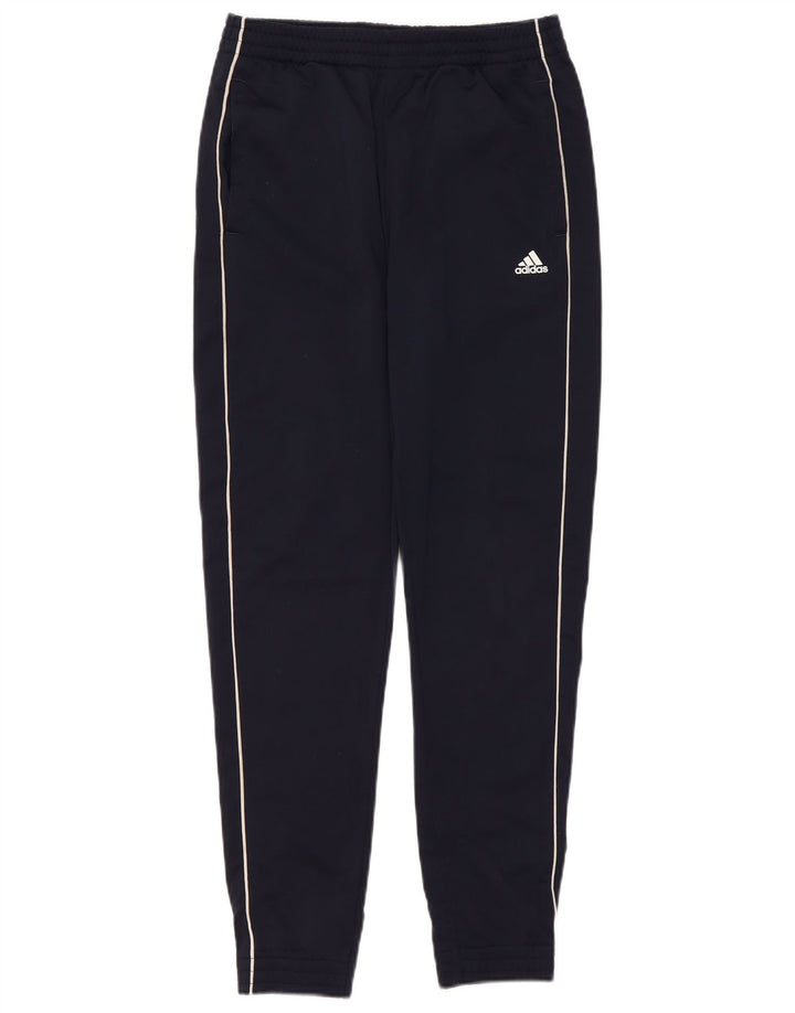 Pantaloni da tuta da ragazzo Adidas Joggers 13-14 anni in poliestere blu navy