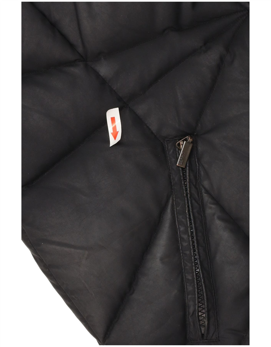 Giacca imbottita da donna Esprit UK 16 grande poliestere nero