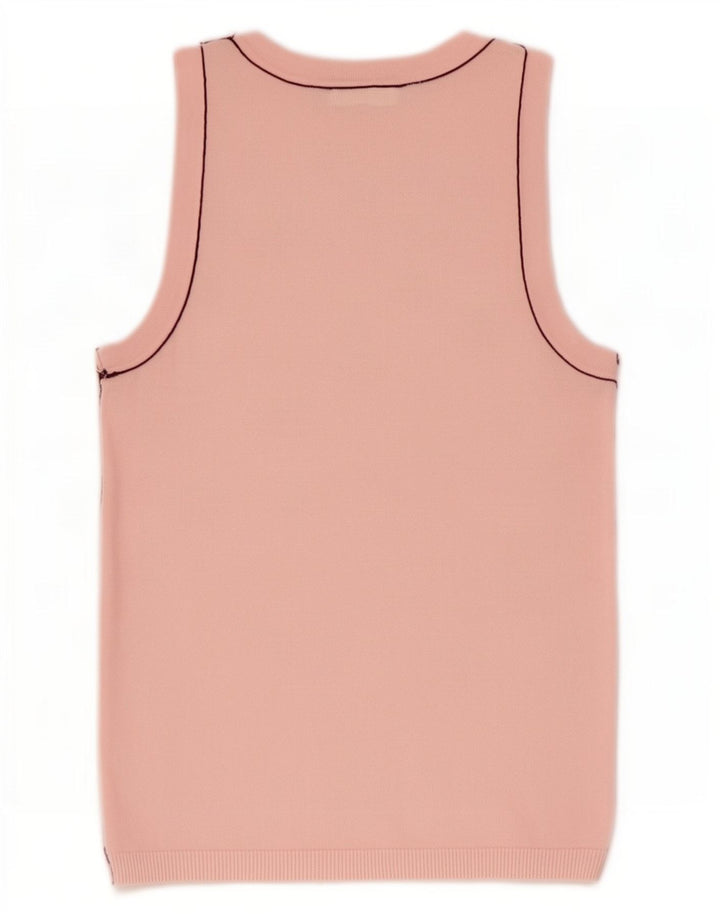 Canotta da donna Zara UK 8 piccola in viscosa rosa