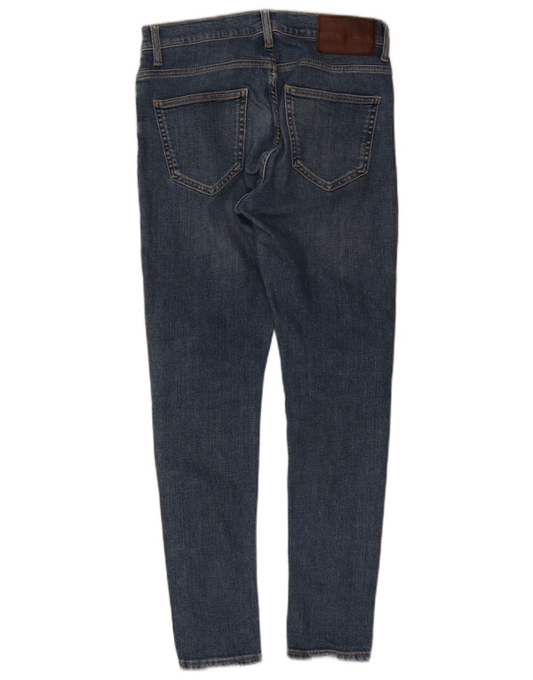Jeans skinny da uomo Zara EU 38 Small W30 L28 Cotone blu