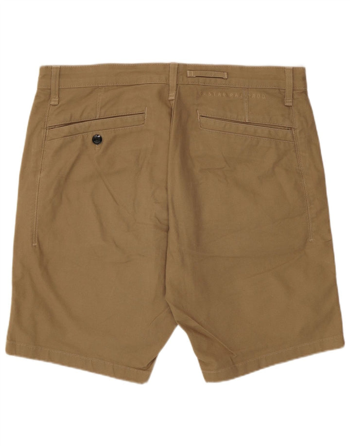 Pantaloncini chino da uomo G-Star W36 grandi in cotone kaki