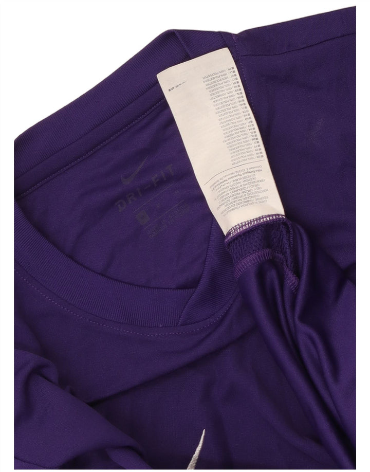 T-shirt da uomo Nike Top viola medio in poliestere