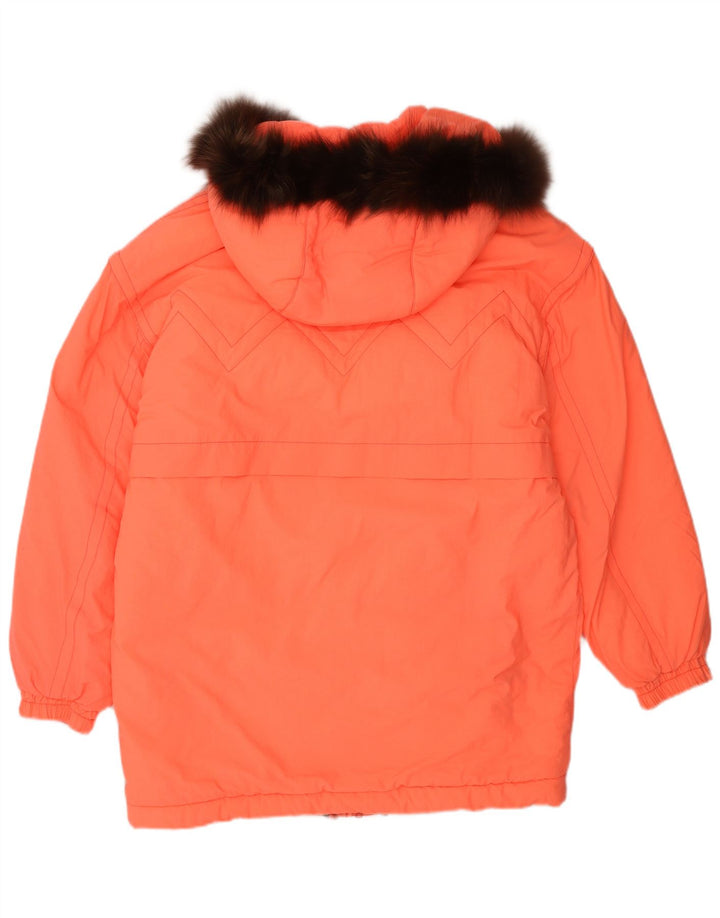 Cappotto imbottito oversize con cappuccio da donna Fila IT 44 arancione medio in poliammide