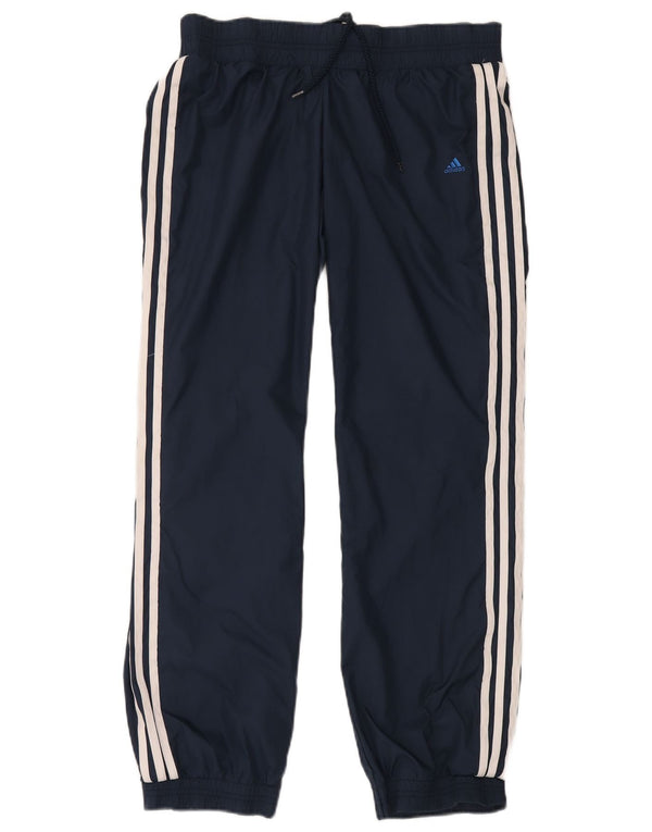 Pantaloni da tuta da donna ADIDAS Joggers UK 10 Small Blu Navy Poliammide