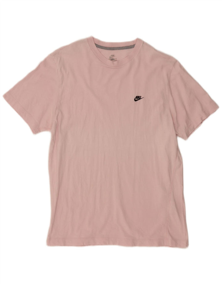 T-shirt da uomo Nike Top in cotone rosa medio