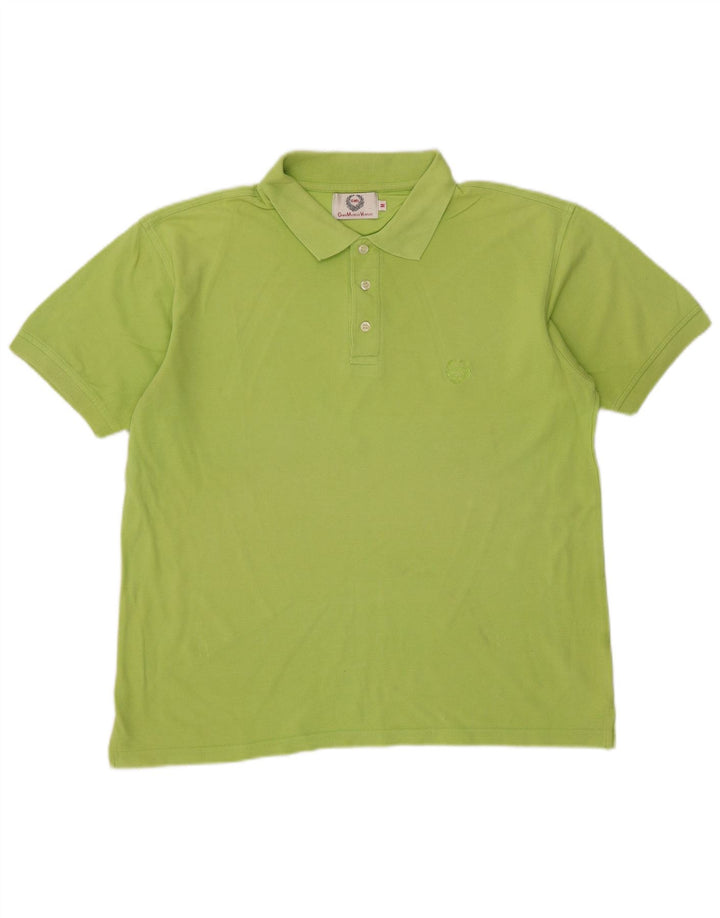 Polo Uomo Gian Marco Venturi Cotone Verde Medio