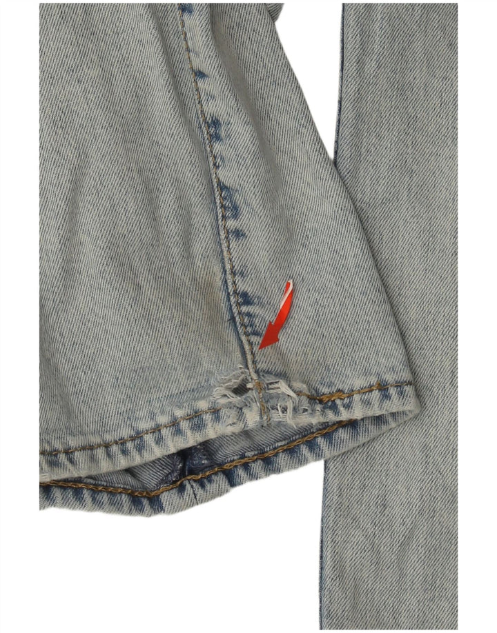 LEVI'S Jeans da uomo 502 affusolati W29 L32 in cotone blu