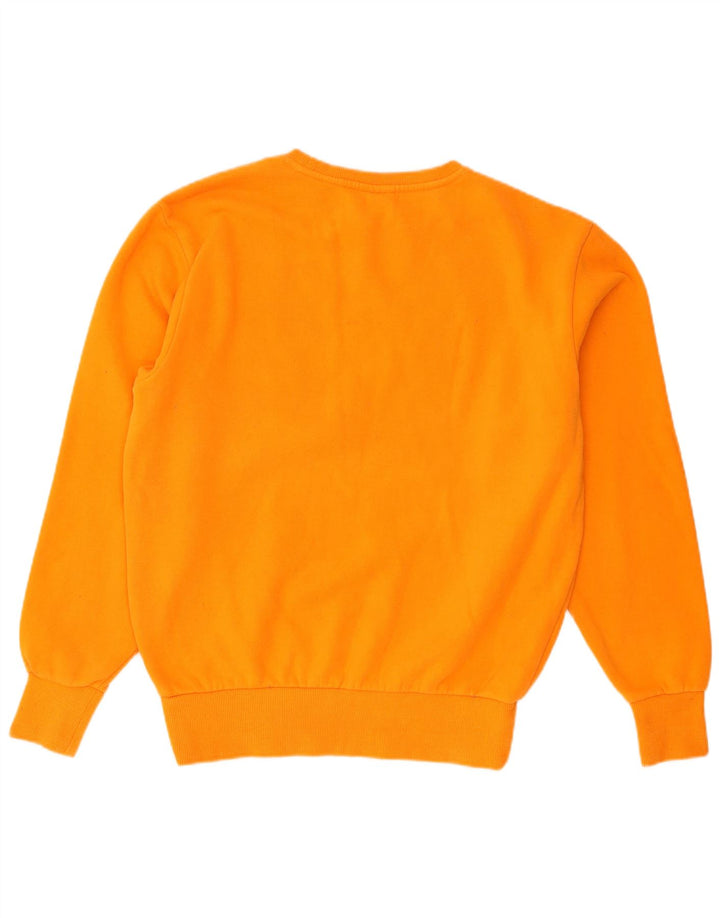Felpa grafica da uomo Ellesse, maglione, cotone arancione medio