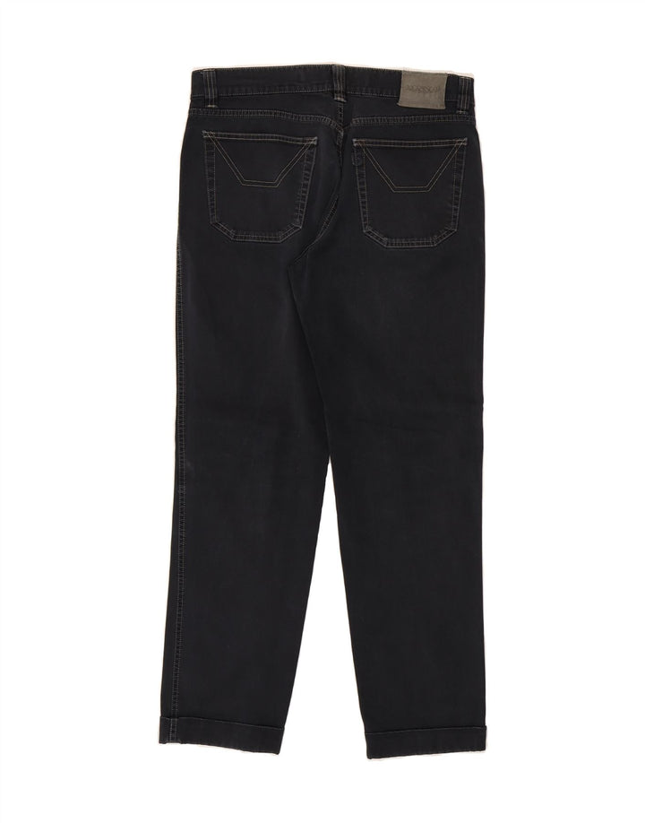 JECKERSON Mens Straight Jeans W33 L29 Navy Blue Cotton Vintage Jeckerson and Second-Hand Jeckerson from Messina Hembry 