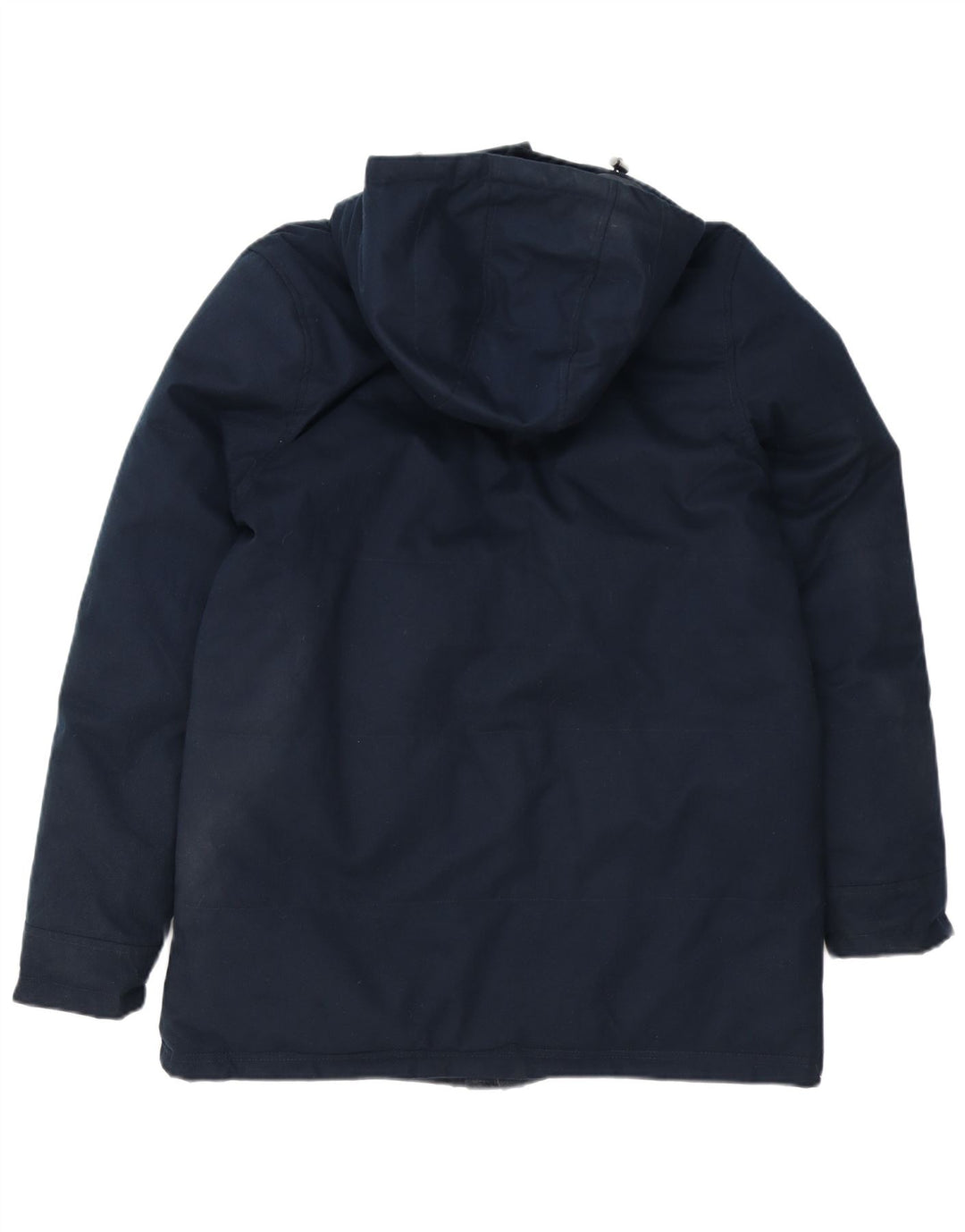 Crew Clothing Giacca imbottita con cappuccio da uomo UK 36 Small Poliestere blu navy