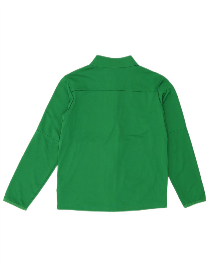 Giacca da tuta grafica Nike Dri Fit da ragazzo, 10-11 anni, verde medio