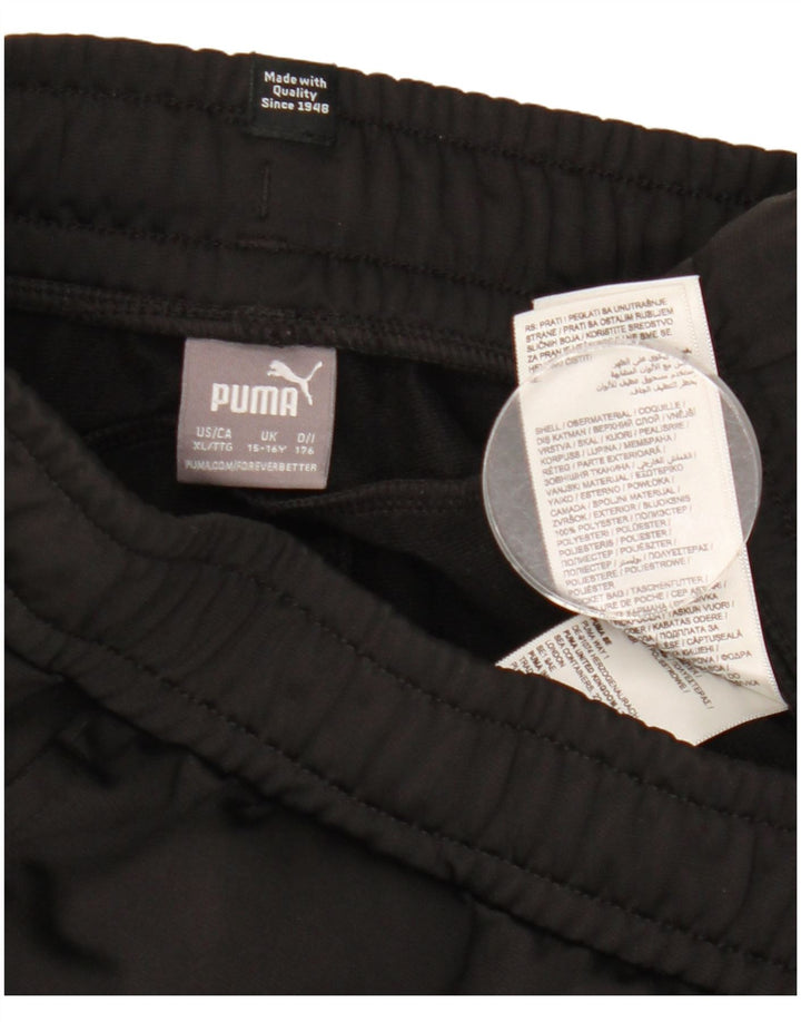 Pantaloni da tuta da ragazzo Puma Joggers 15-16 anni Poliestere nero