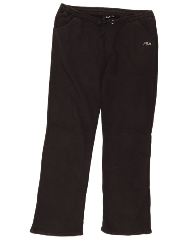 Pantaloni da tuta da donna Fila UK 14 cotone nero medio