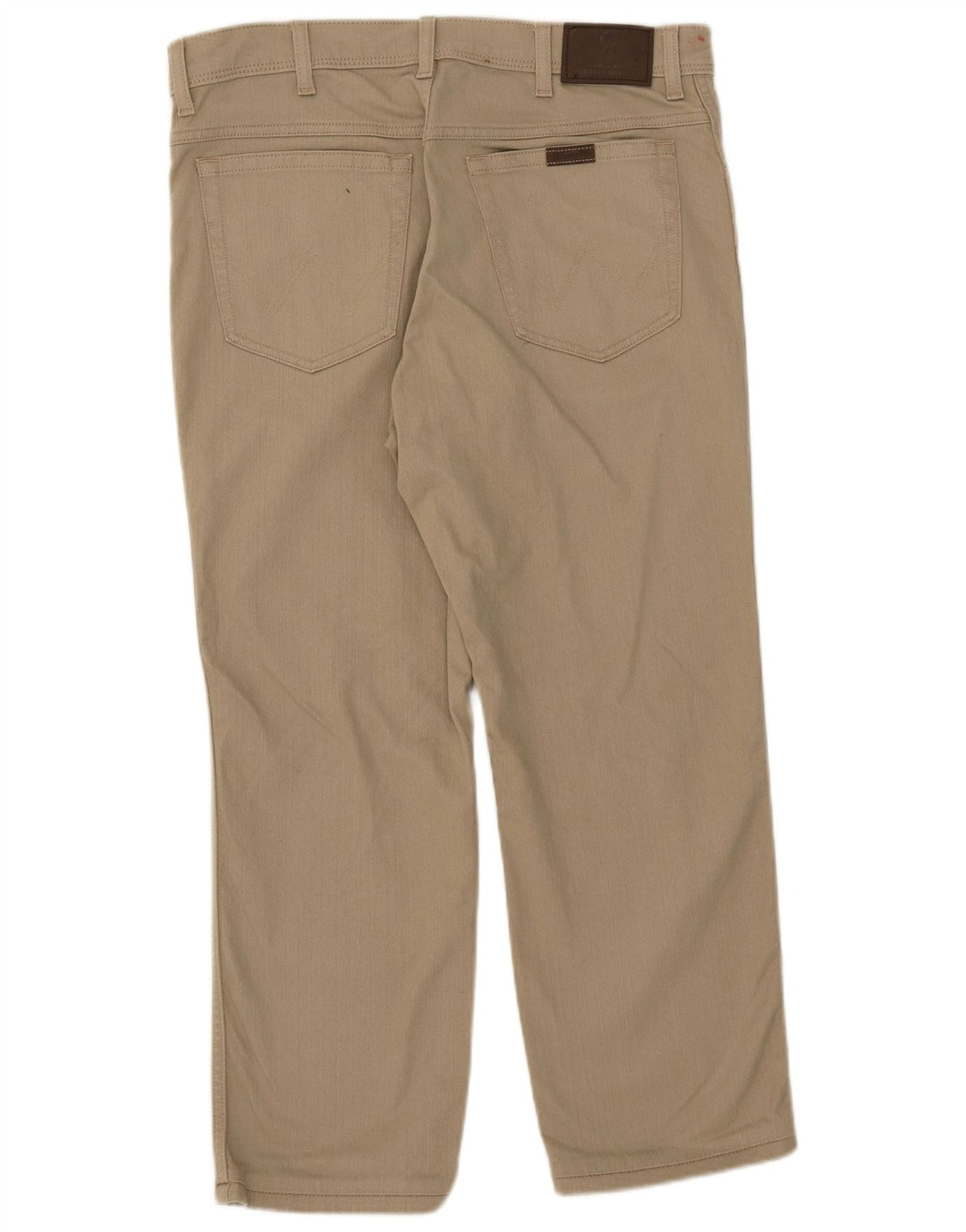 Jeans corti da uomo Wrangler W36 L25 cotone beige