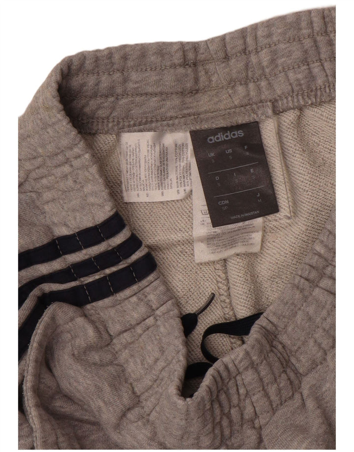 Pantaloncini sportivi da uomo ADIDAS piccoli in cotone grigio