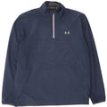 Giacca da ginnastica da uomo Under Armour, grande, in poliestere blu navy