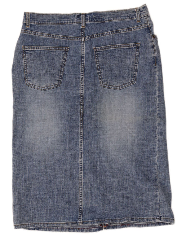 Gonna in denim da donna Oasis UK 12 media W30 blu