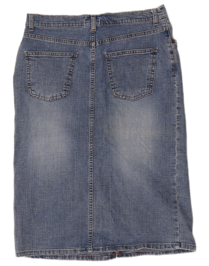 Gonna in denim da donna Oasis UK 12 media W30 blu
