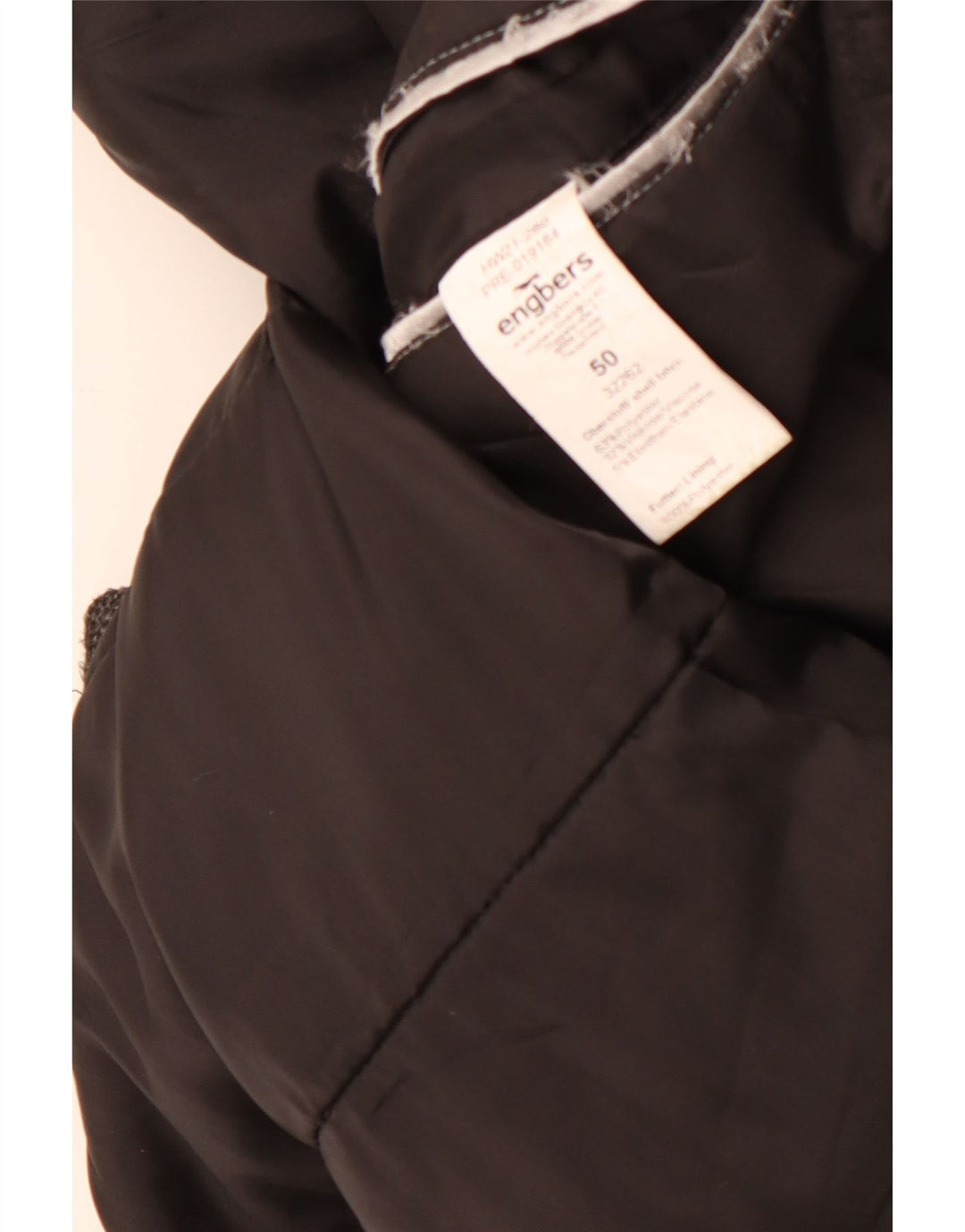 Cappotto militare da uomo Engbers EU 50 grande poliestere grigio