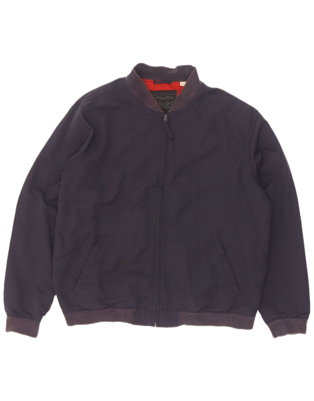 Giacca bomber da uomo Levi's UK 42 XL blu navy in poliammide