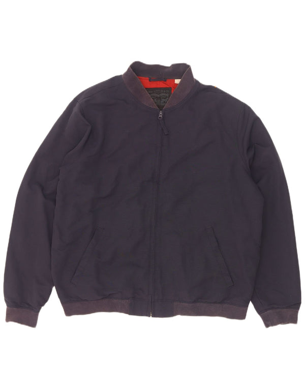 Giacca bomber da uomo Levi's UK 42 XL blu navy in poliammide