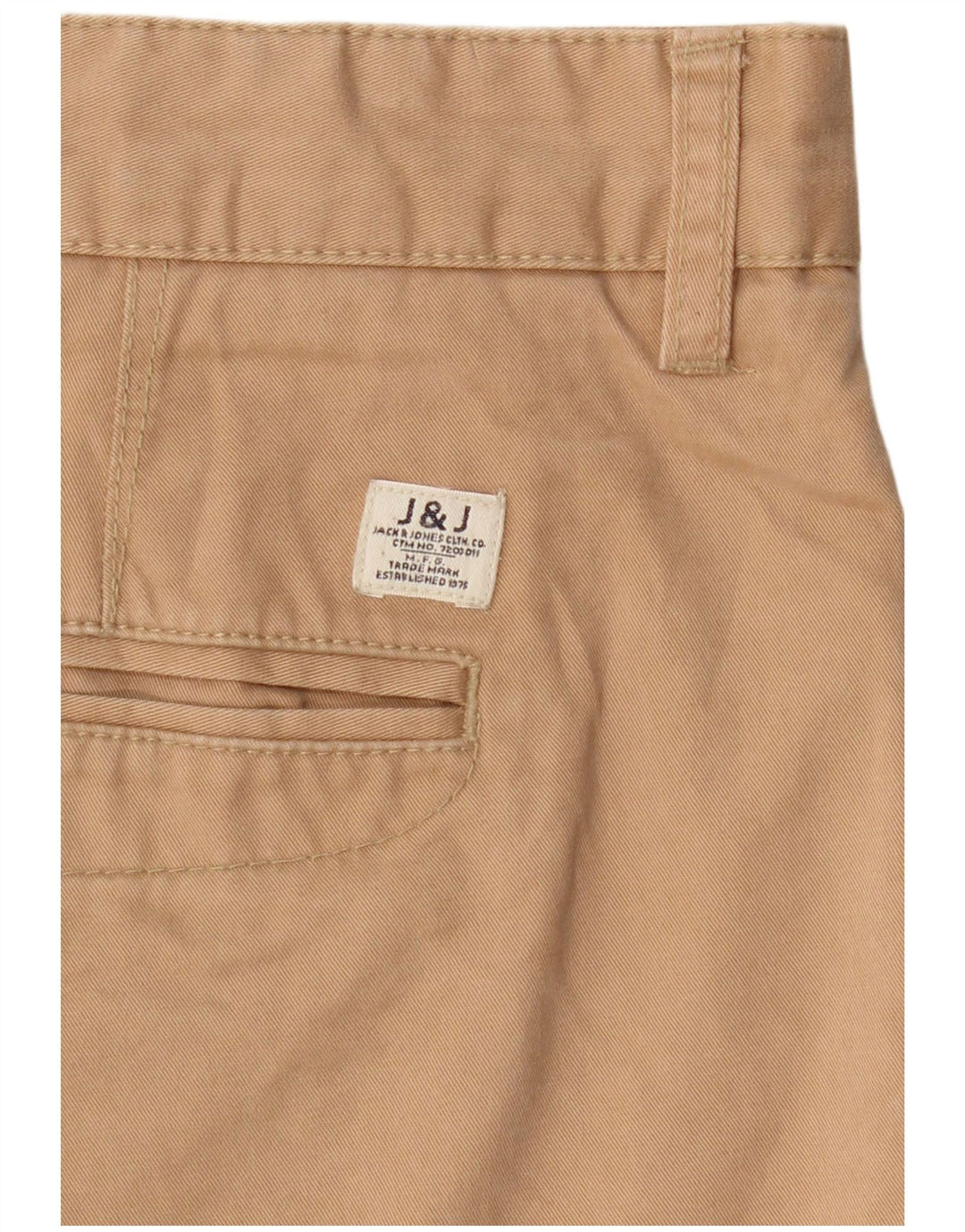JACK & JONES Pantaloni chino slim da uomo W36 L32 Beige