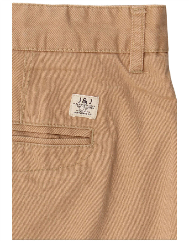 JACK & JONES Pantaloni chino slim da uomo W36 L32 Beige