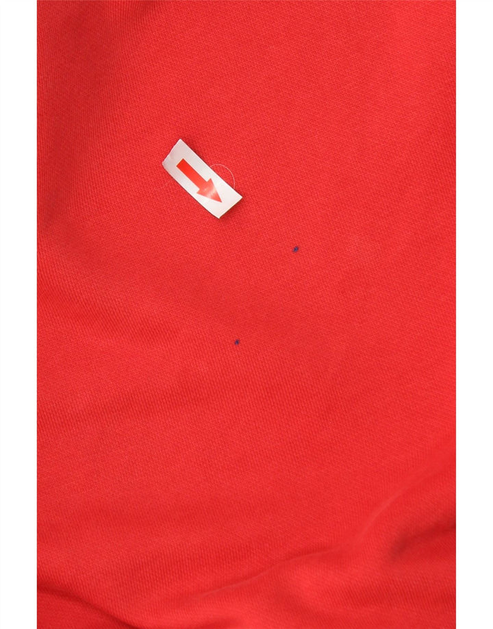 Felpa con cappuccio da uomo Puma XL rossa in cotone