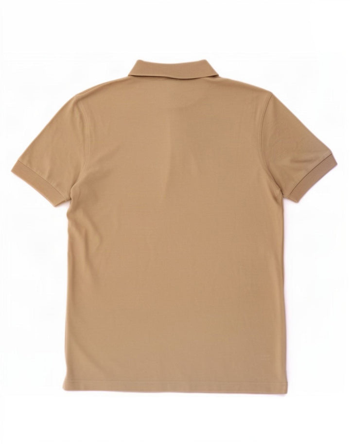 Polo da uomo Hugo Boss piccola in cotone beige