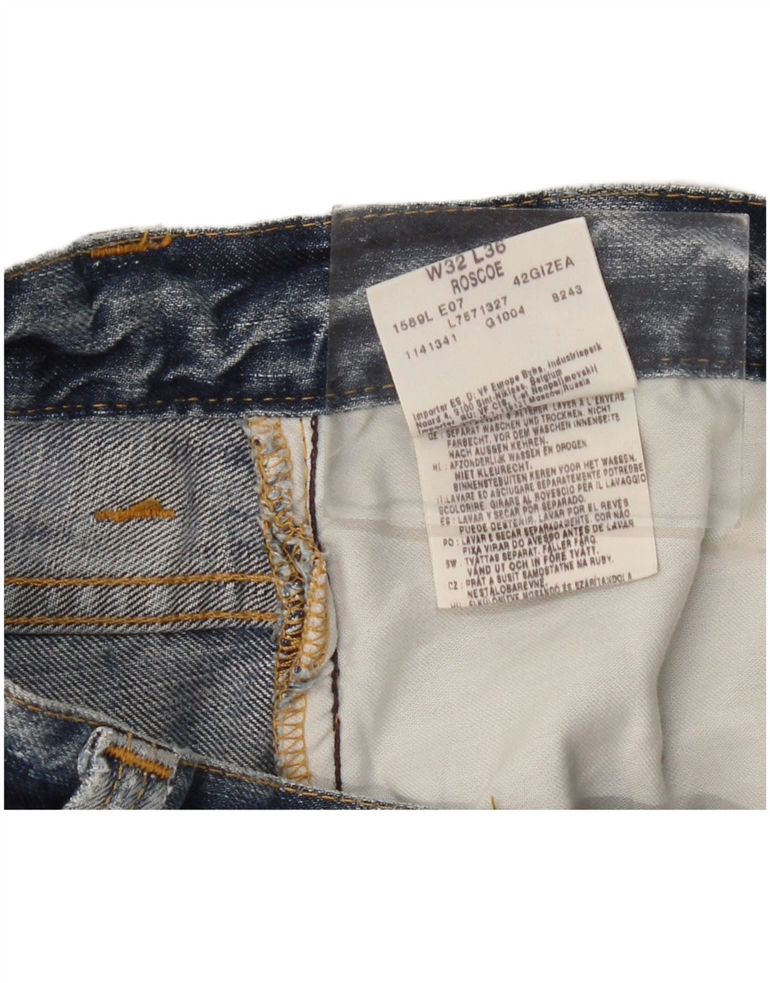 Jeans Lee Bootcut Roscoe da uomo W32 L29 cotone blu
