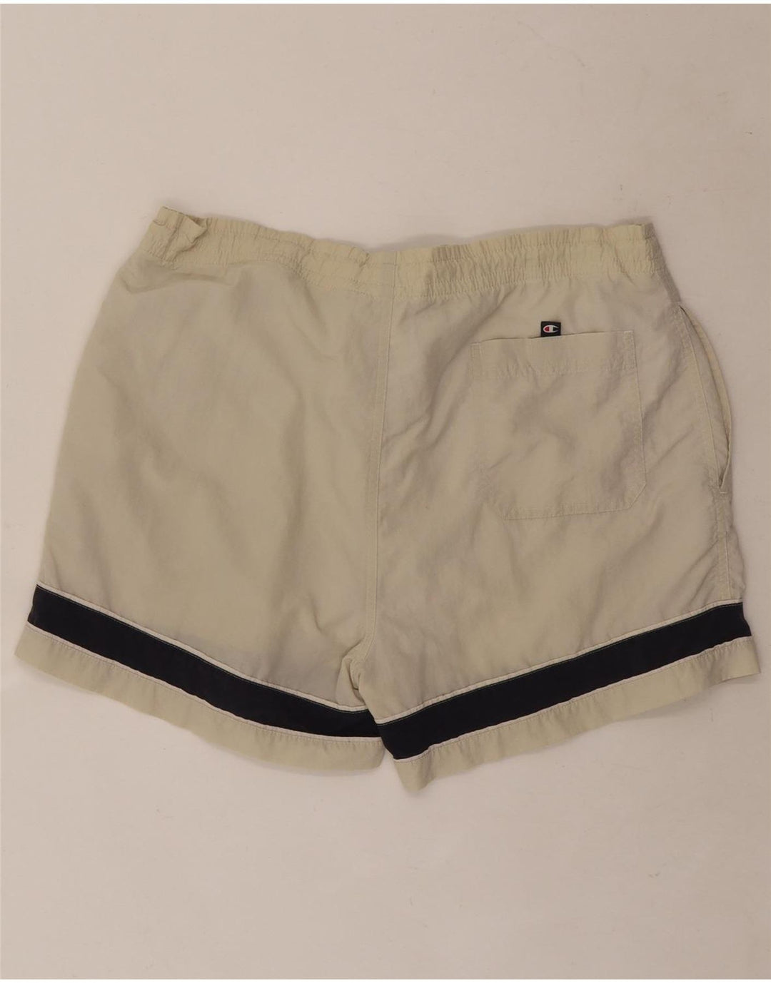 Pantaloncini da bagno da uomo Champion color beige medio