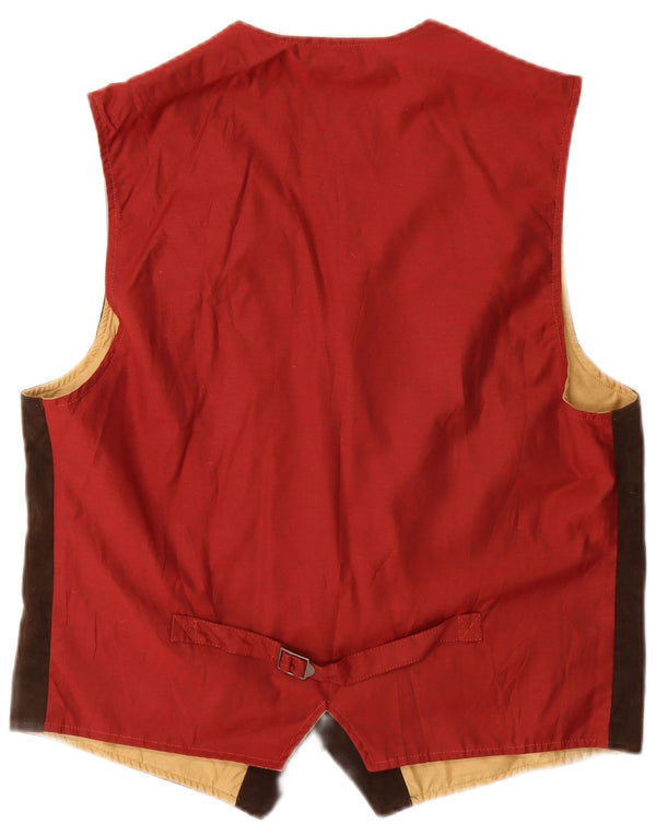 MARLBORO CLASSICS Gilet da uomo EU 50 Cotone marrone medio