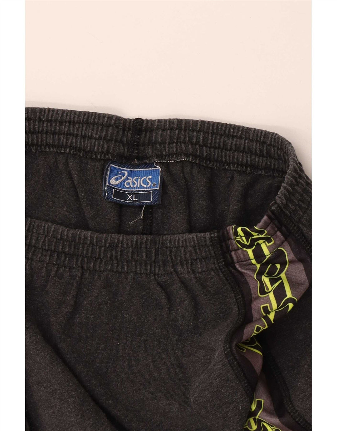 Pantaloncini sportivi Asics da uomo con grafica XL in cotone grigio