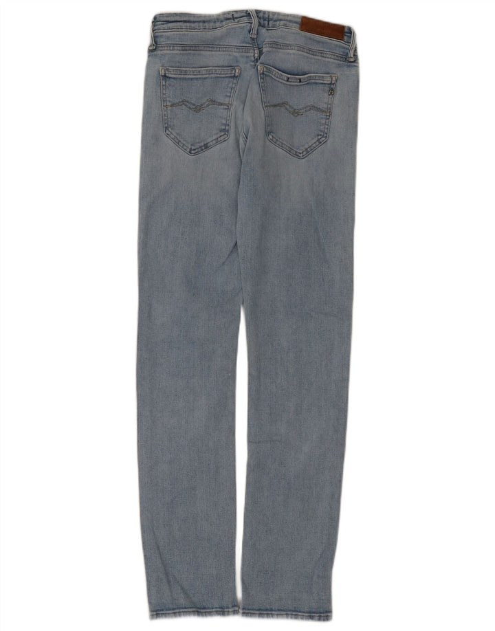 Jeans slim da donna Replay W27 L30 cotone blu