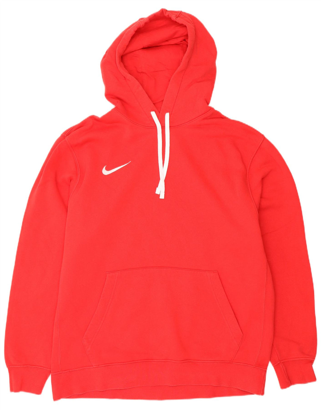 Felpa con cappuccio da uomo Nike XL in cotone rosso