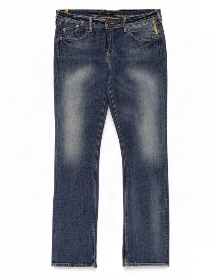 Jeans dritti da donna Meltin' Pot W34 L34 cotone blu