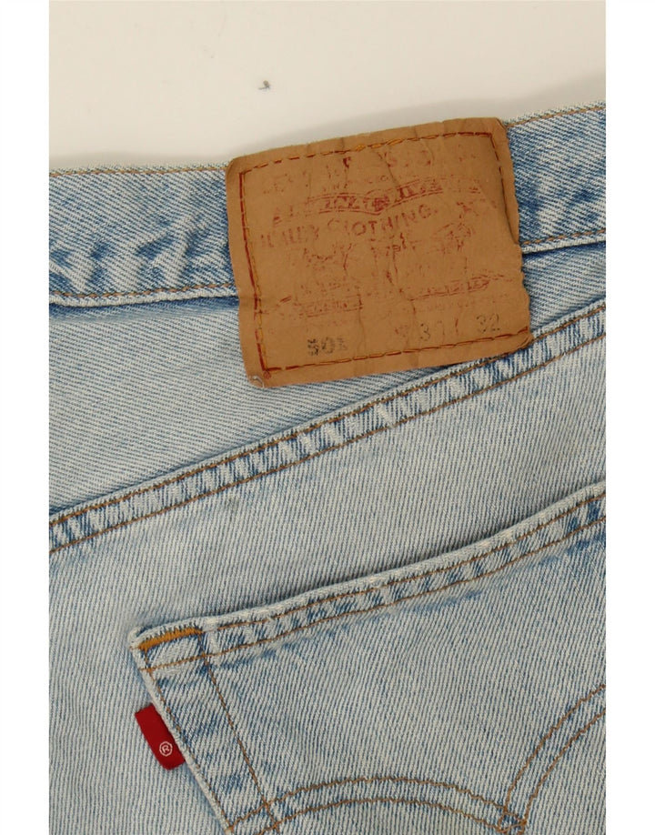 LEVI'S Womens 501 High Waist Denim Hot Pants W30 Medium  Blue Vintage Levi's and Second-Hand Levi's from Messina Hembry 
