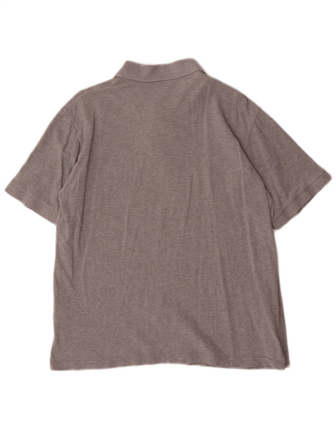 DOCKERS Polo da uomo kaki in cotone screziato grigio medio