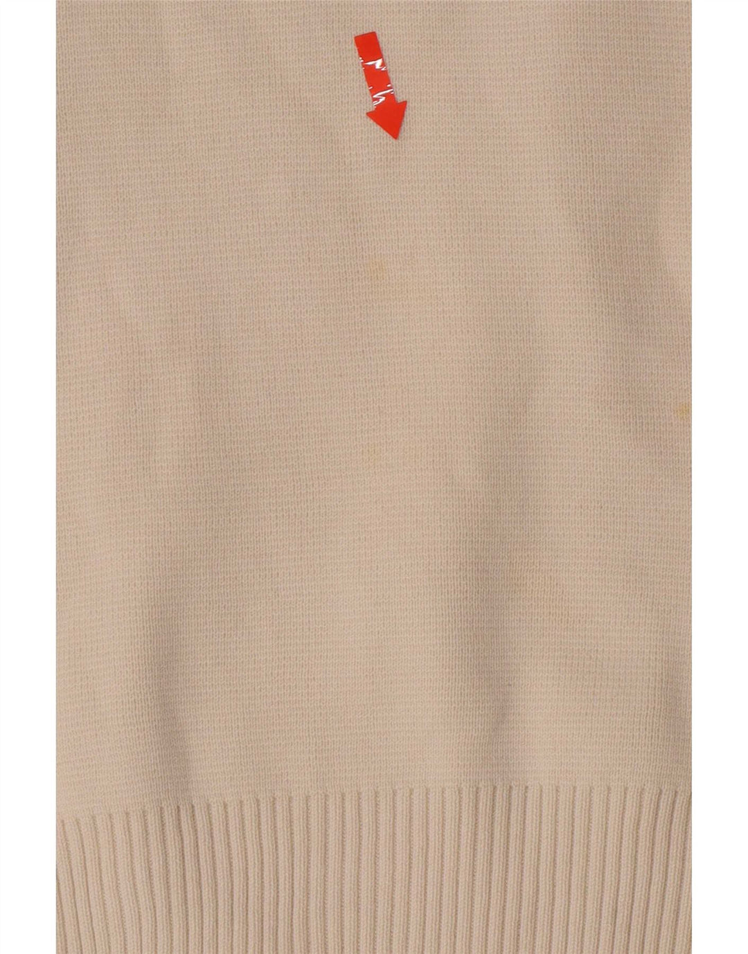 Canottiera da uomo Zara Canotta grande in cotone bianco sporco