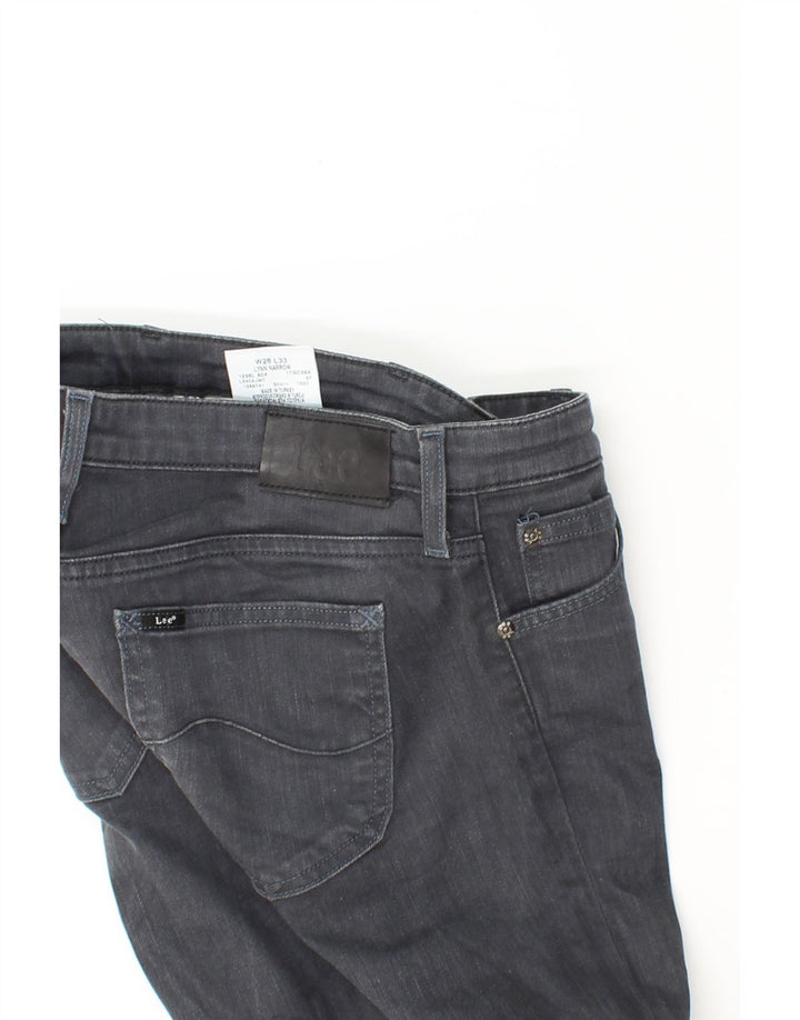 LEE Womens Lynn Narrow Slim Jeans W28 L33  Grey Cotton Vintage Lee and Second-Hand Lee from Messina Hembry 