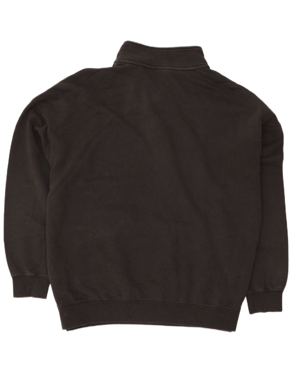 Felpa Puma Uomo con zip sul collo Maglione 2XL Nera